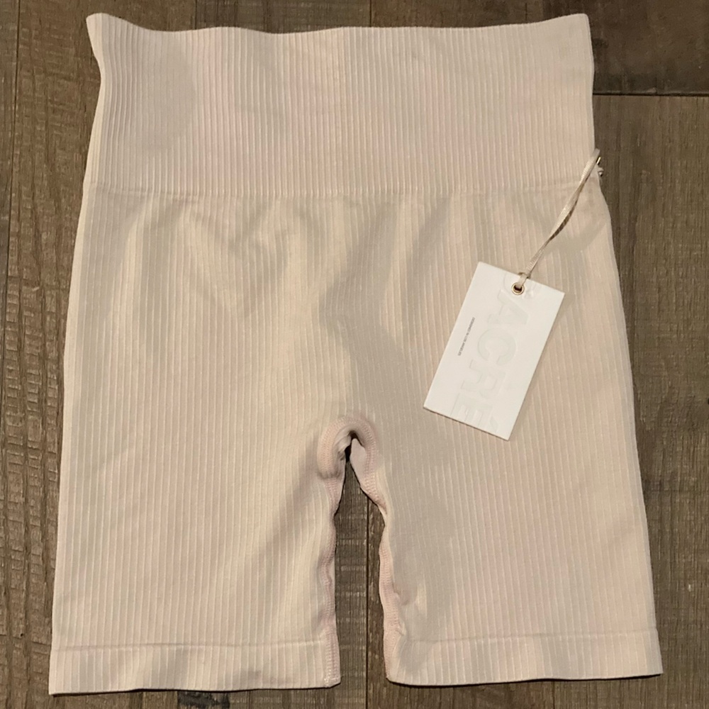 NWT SACRE Ayia Ribbed Knit Shorts/XS